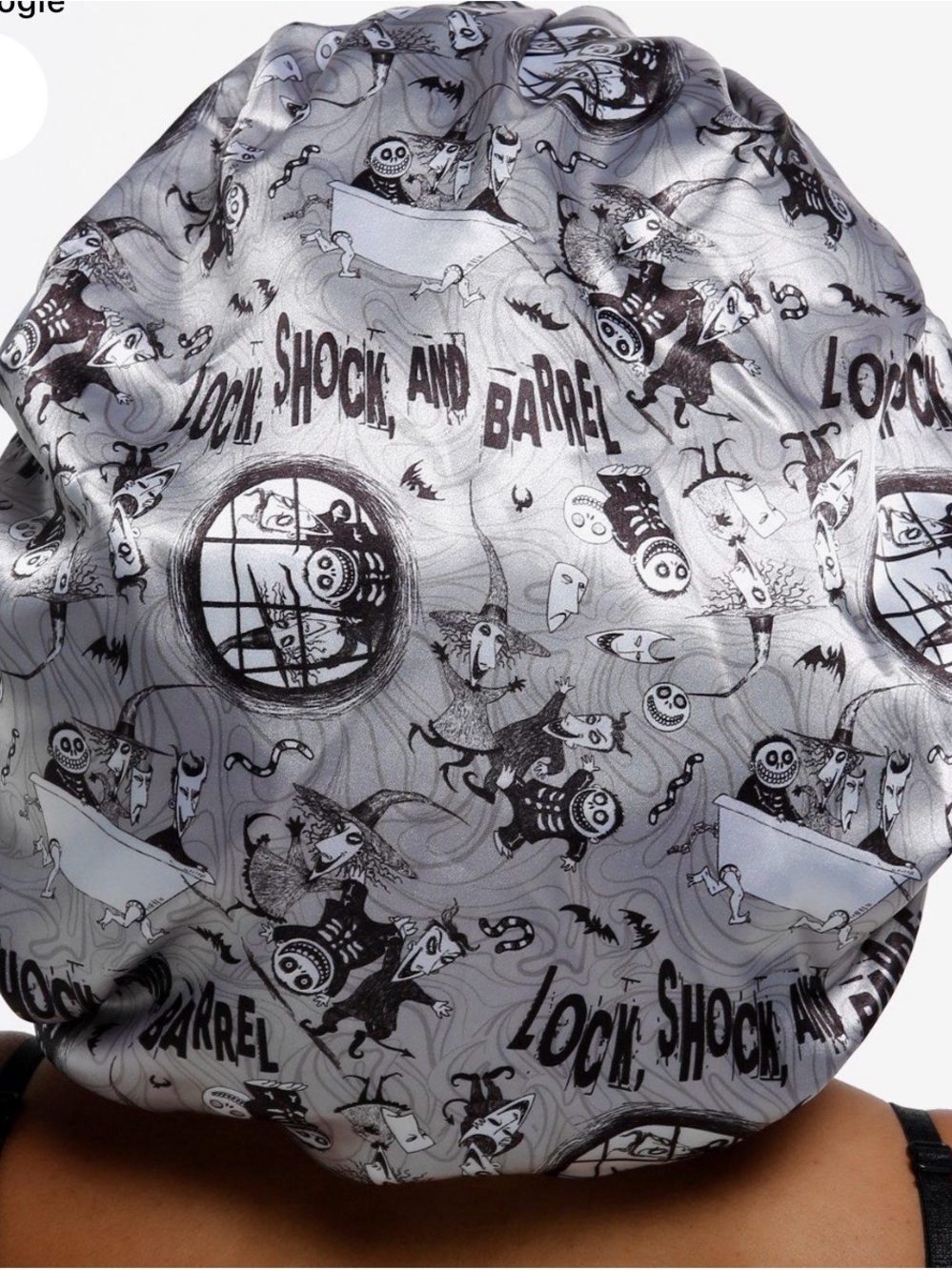 The Nightmare Before Christmas Oogie
Boogie & Boogie's Boys Reversible Bonnet